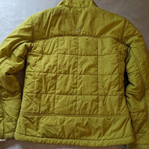 Cloudveil Primaloft Insulated Puffer Jacket Limone Size Medium - Picture 2 of 8